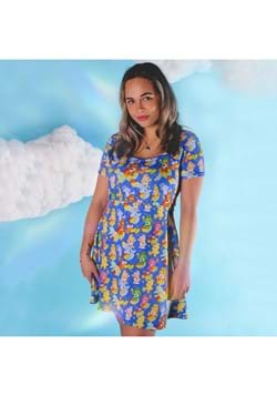 Womens Cakeworthy Care Bears Scoop Neck Dress